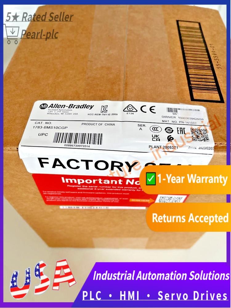 New Factory Sealed 1783-BMS10CGP / A Port Managed Ethernet Switch 1783-BMS10CGP