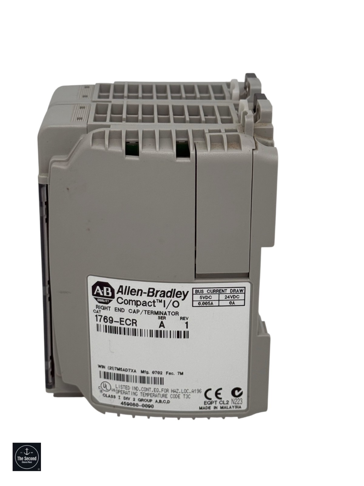 LOT OF 2 Allen Bradley 1769-IA16 Compactlogix I/o Input Module Ser A w/ 1769-ECR