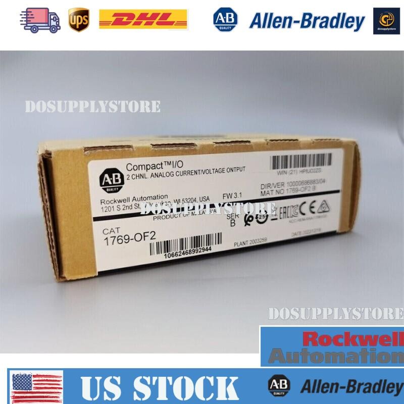 New Factory Sealed AB 1769-OF2 SER B Compact I/O Output Module 1769OF2