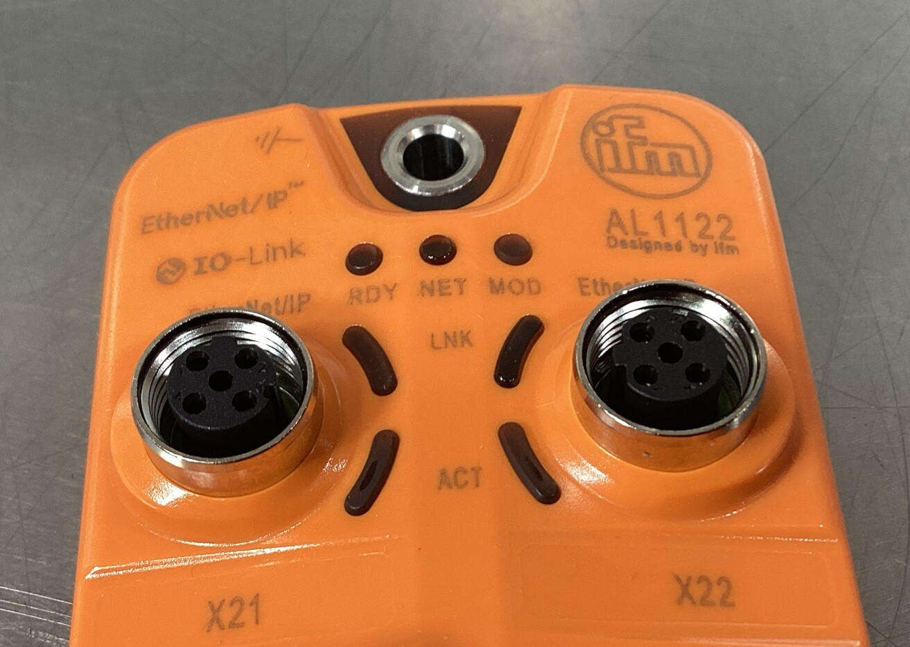 IFM AL1122 IO LINK MASTER for Ethernet/IP. SL EIP 8PORT IP67 3C-21