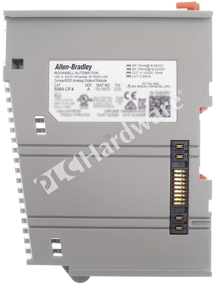 Open Pre-owned Allen Bradley 5069-OF4 /A Compact I/O 4-Ch Analog Output Module