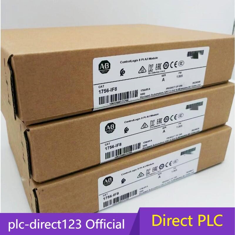 NEW AB 1756-IF8 ControlLogix Analog Input Module Current/Voltage US Free Tax