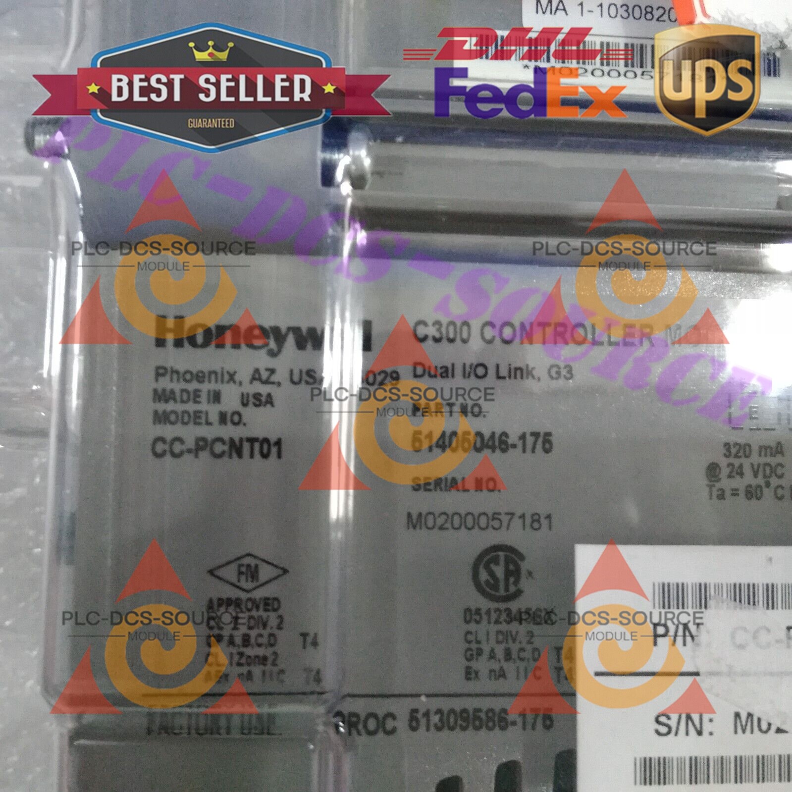 51405046-175 Honeywell CC-PCNT01 Controller Module Via FEDEX/DHL