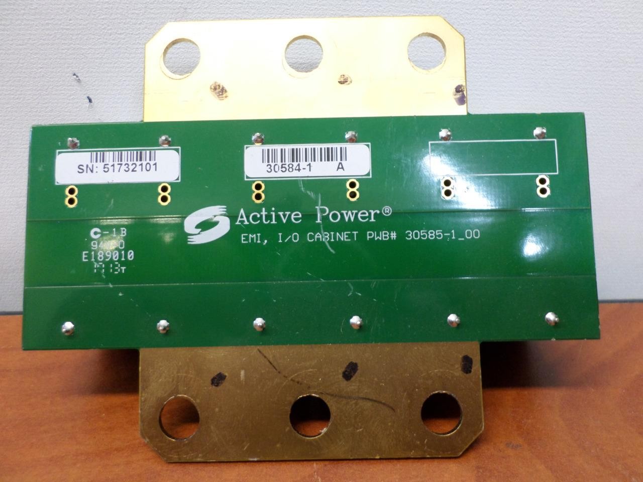 ACTIVE POWER 30585-1_00 30584-1 I/O CABINET PWB BOARD