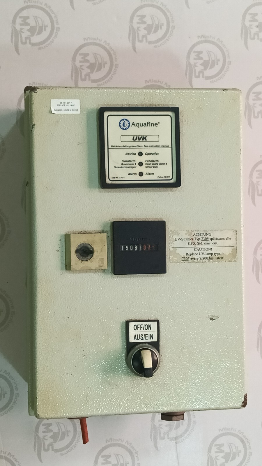 Trojan UVK-2 2656 UV System 5m³/h 230V Stainless Steel Aquafine TA7071 GERMANY