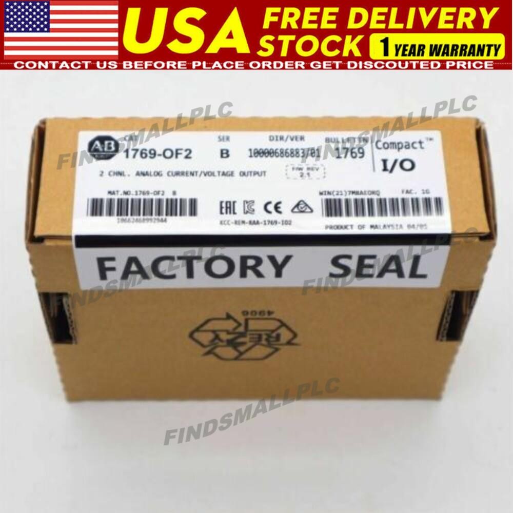 Allen-Bradley 1769-OF2 Compact I/O Output Module Factory Sealed US Free Tax