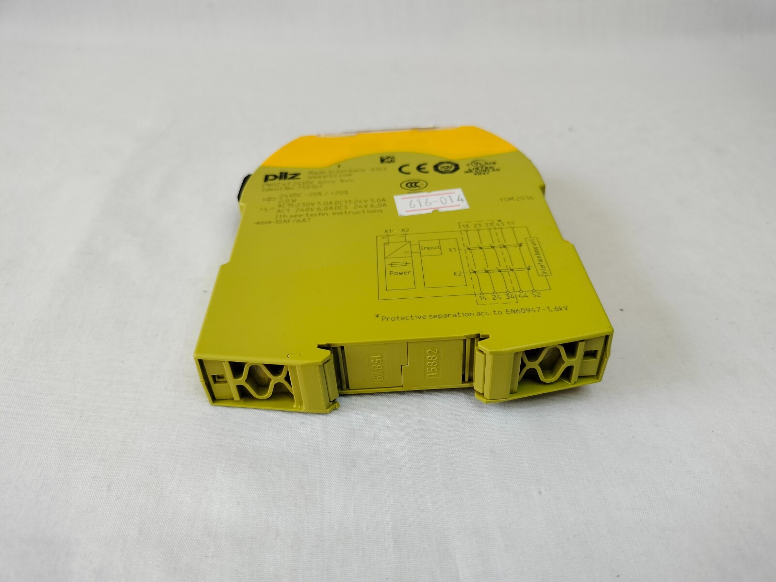Pilz PNOZ s7 24VDC 4n/o 1n/c PNOZs724VDC4no1nc Safety Relay Made in Germany