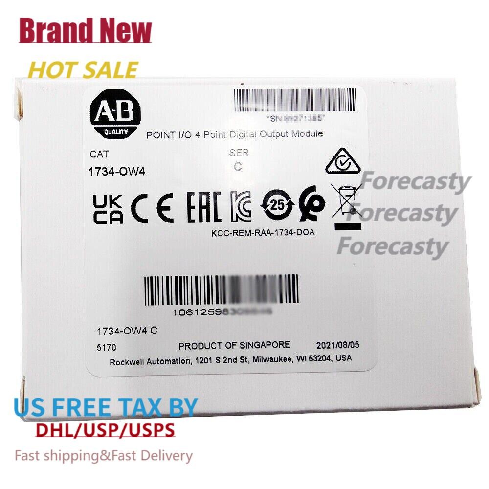 New AB 1734-OW4 POINT I/O 4 Point Digital Output Module 1734OW4 US Free Tax