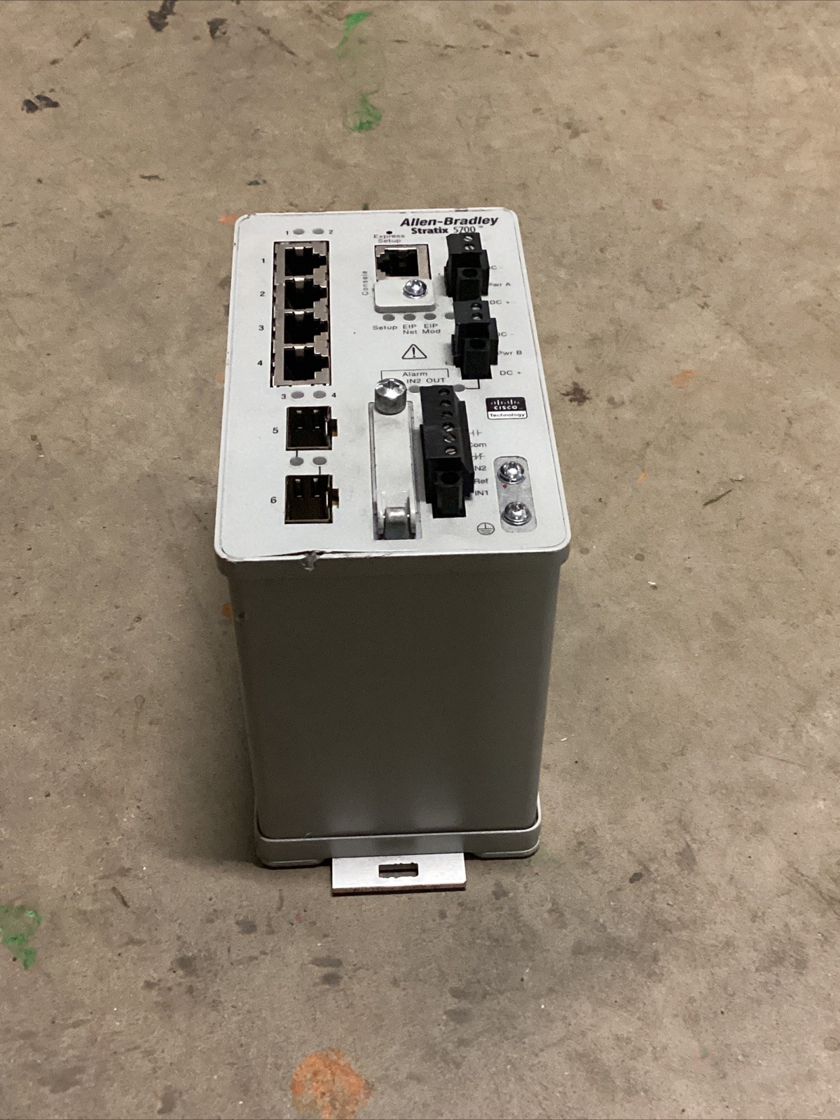 Refurbish Allen Bradley Stratix 5700 Ethernet Managed Switch, CAT: 1783-BMS06SL