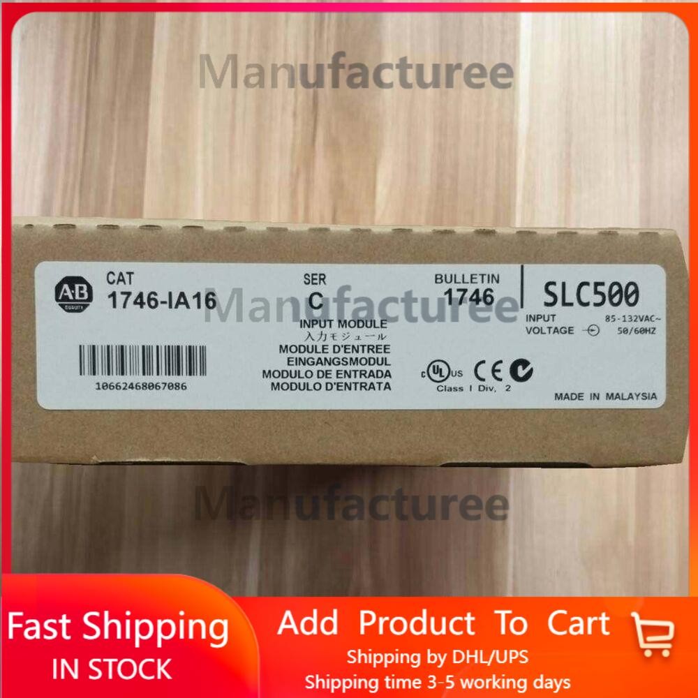 NEW Allen-Bradley AB 1746-IA16 SER C SLC 500 Input Module New in box