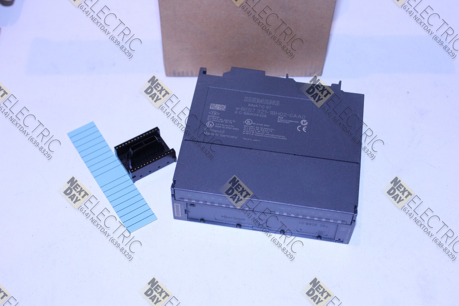 Siemens, 6ES7 321-1BH02-0AA0, S7-300 Digital Input Module PLC Card OEM Germany