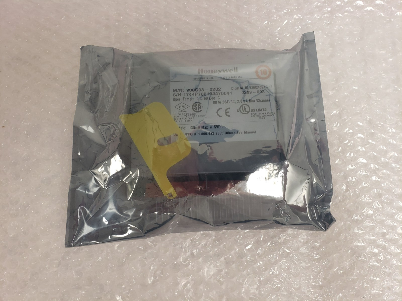 Honeywell 900G03-0202 DIGITAL IN 51500209-003 37-1