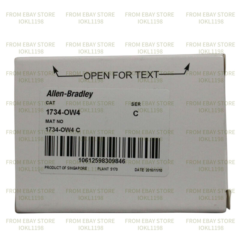 New Sealed 1734-OW4 SER C POINT I/O 4 Point Digital Output Module 1734OW4