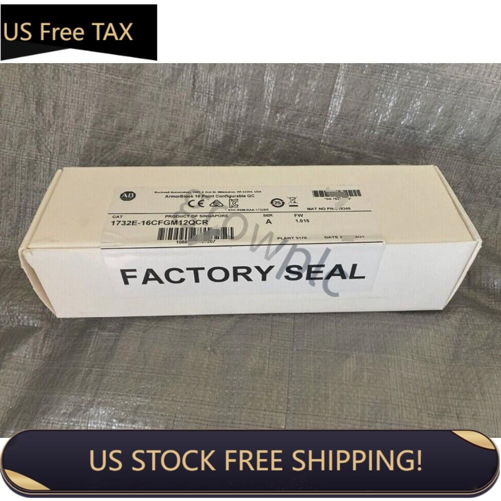 Allen Bradley 1732E-16CFGM12QCR /A ArmorBlock Module *NEW IN BOX* US Free Tax