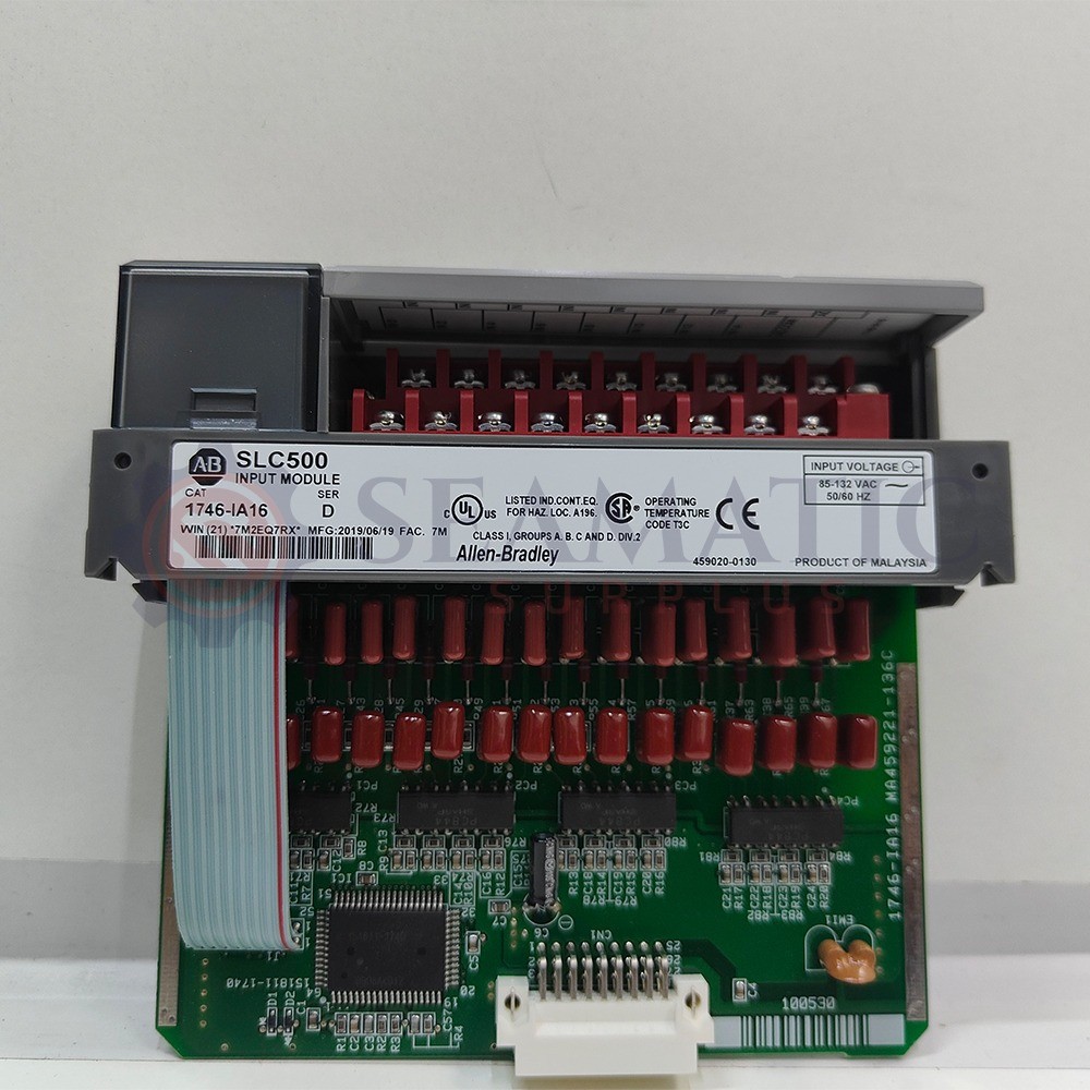 Allen Bradley 1746-IA16 SER D INPUT MODULE, V#627