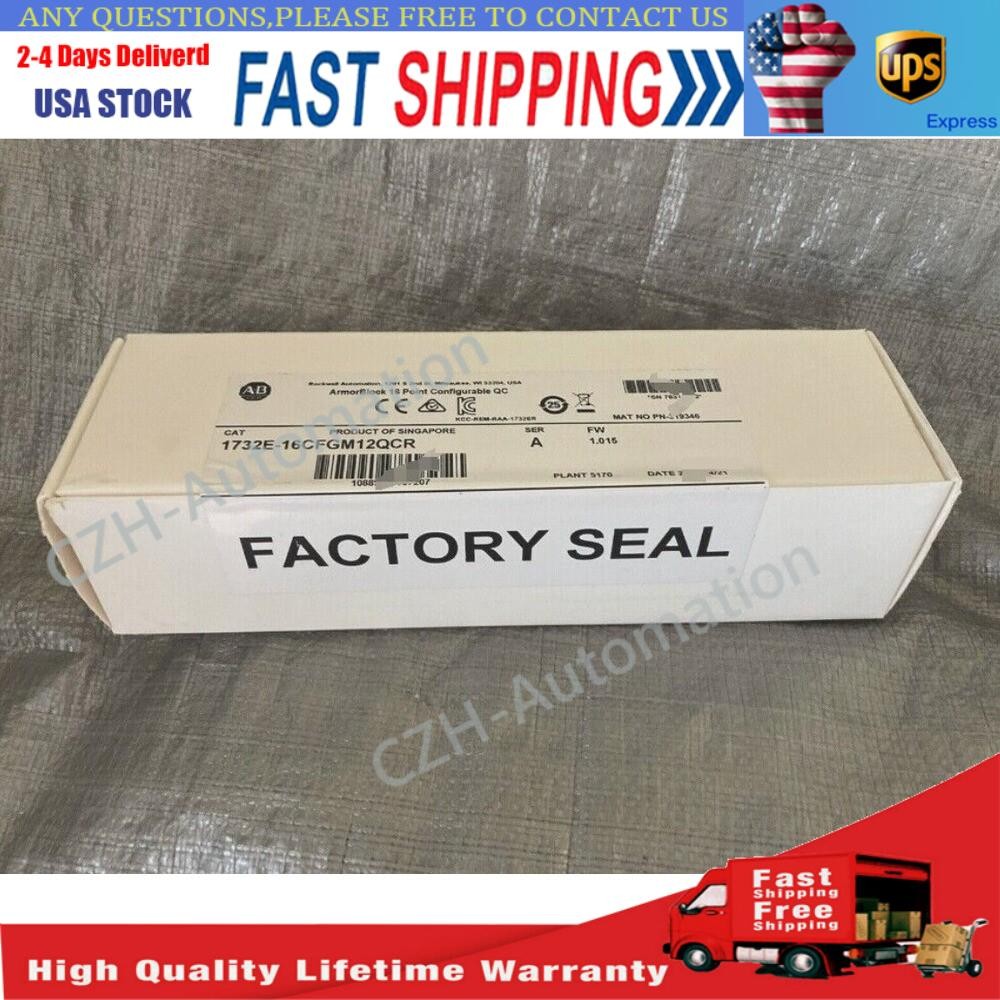 Allen Bradley 1732E-16CFGM12QCR /A ArmorBlock Module *NEW IN BOX* US Free Tax