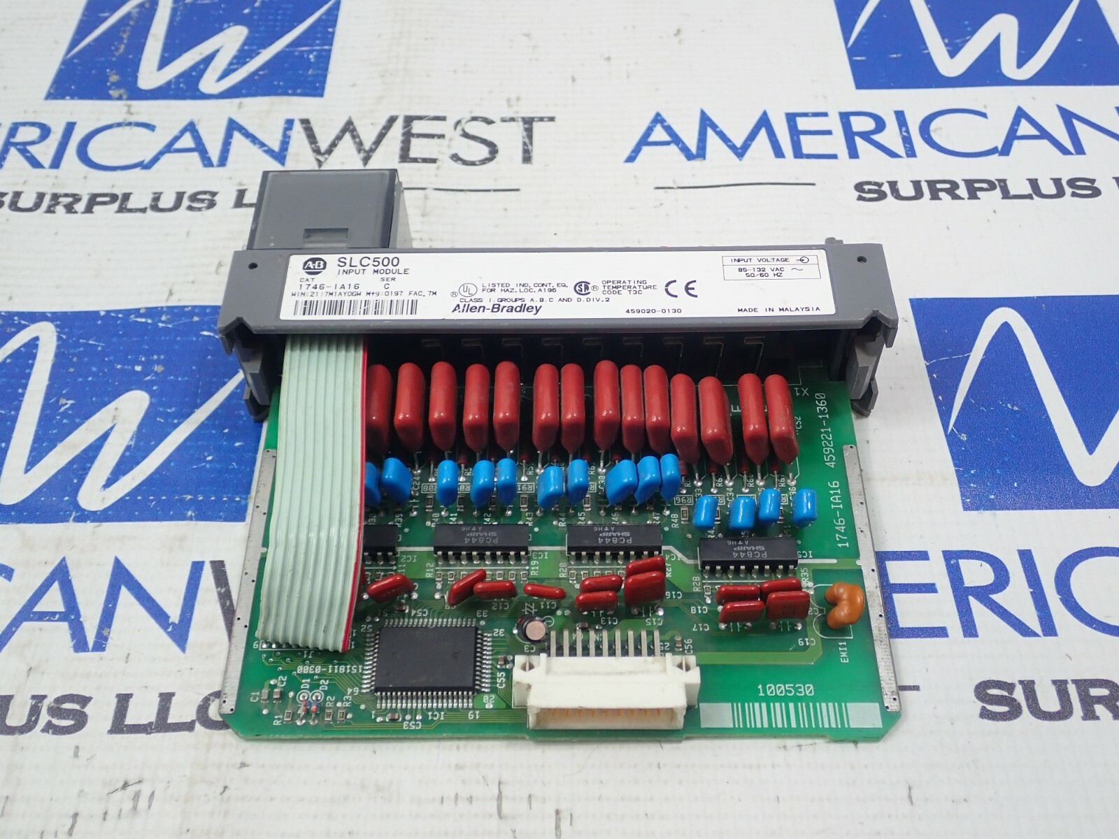 Allen Bradley SLC 500 Input Module 1746-IA16 ser C No door