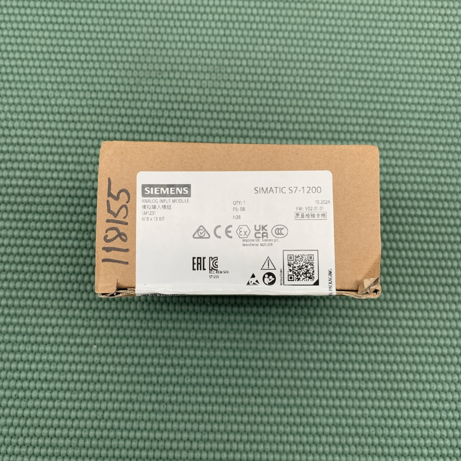 Siemens 6ES7 231-4HF32-0XB0 (Surplus Unopen)
