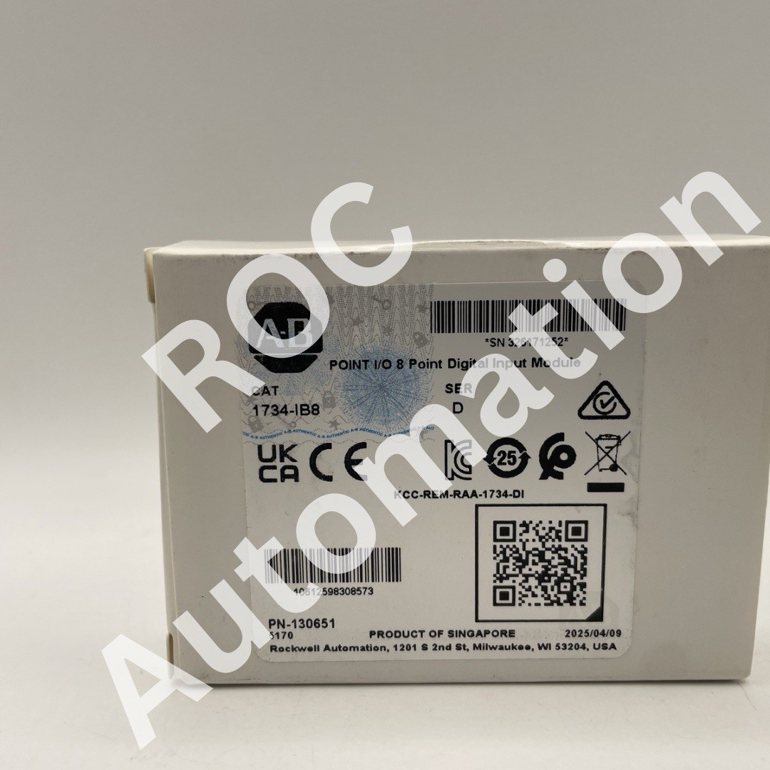 New Allen Bradley 1734-IB8 Series D POINT I/O 8 Point Digital Input Module