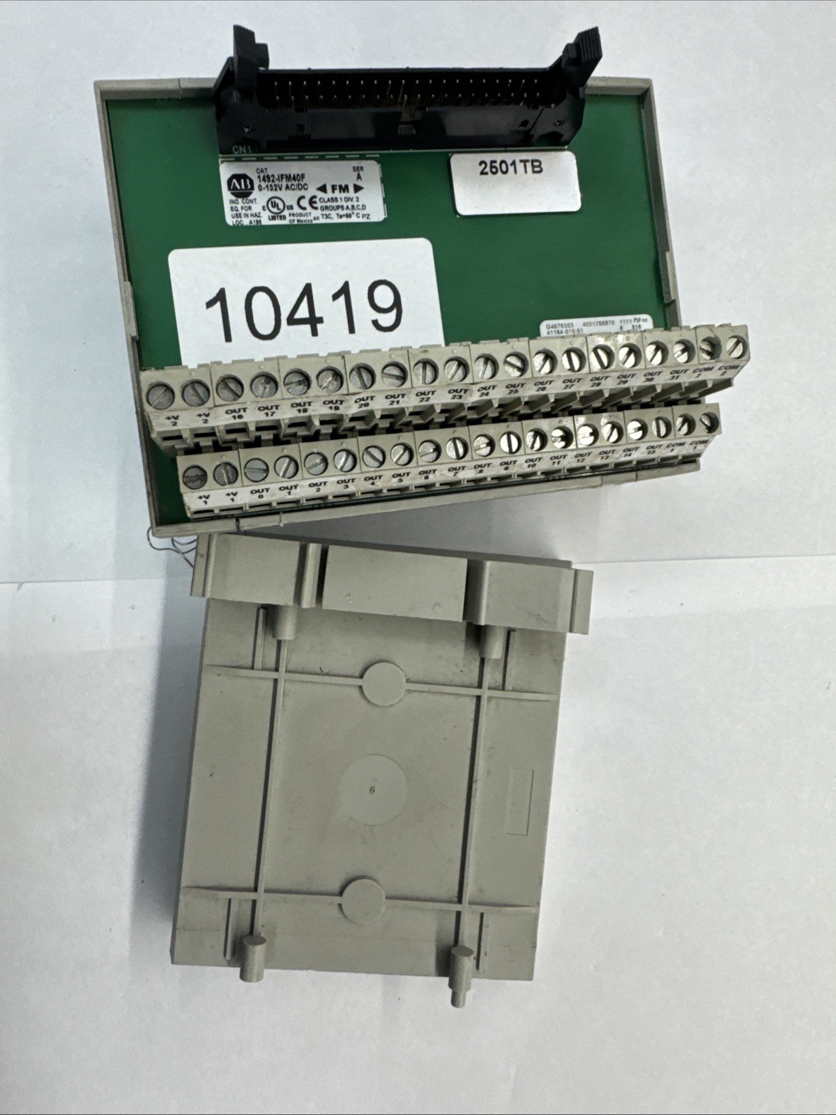 1492-IFM40F Allen-Bradley 40 Pt Digital Interface Module 2501TB