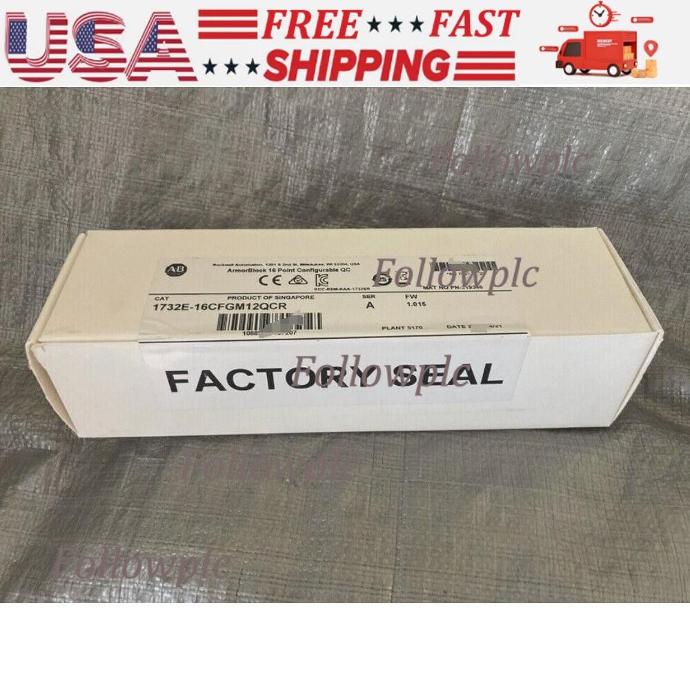 Allen Bradley 1732E-16CFGM12QCR /A ArmorBlock Module *NEW IN BOX* US Free Tax