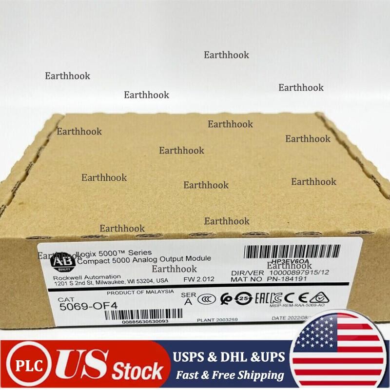 New 5069-OF4 Compact 5000 Analog Output Module AB 5069OF4 US Free Tax