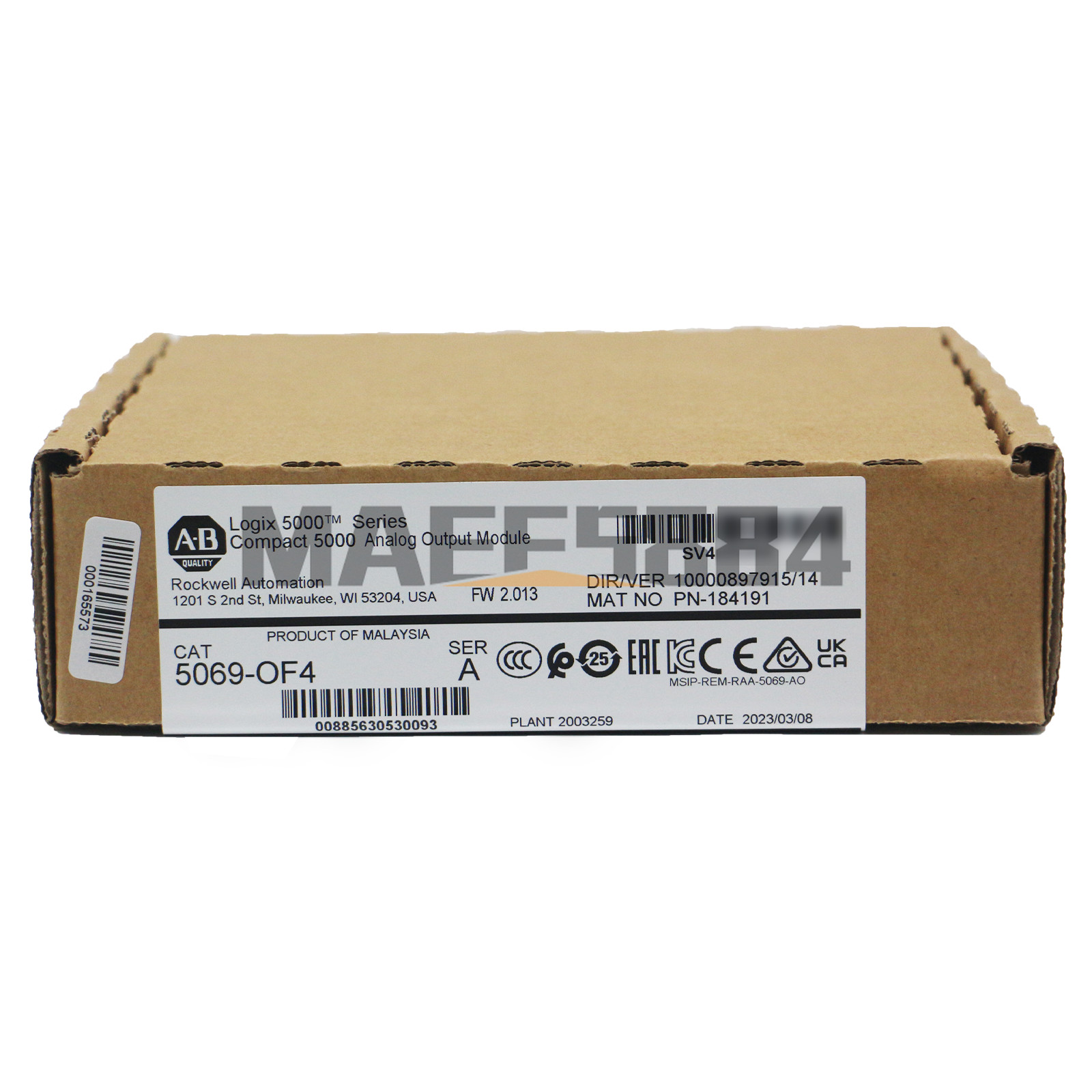 New Allen Bradley 5069-OF4 Compact 5000 Analog Output Module