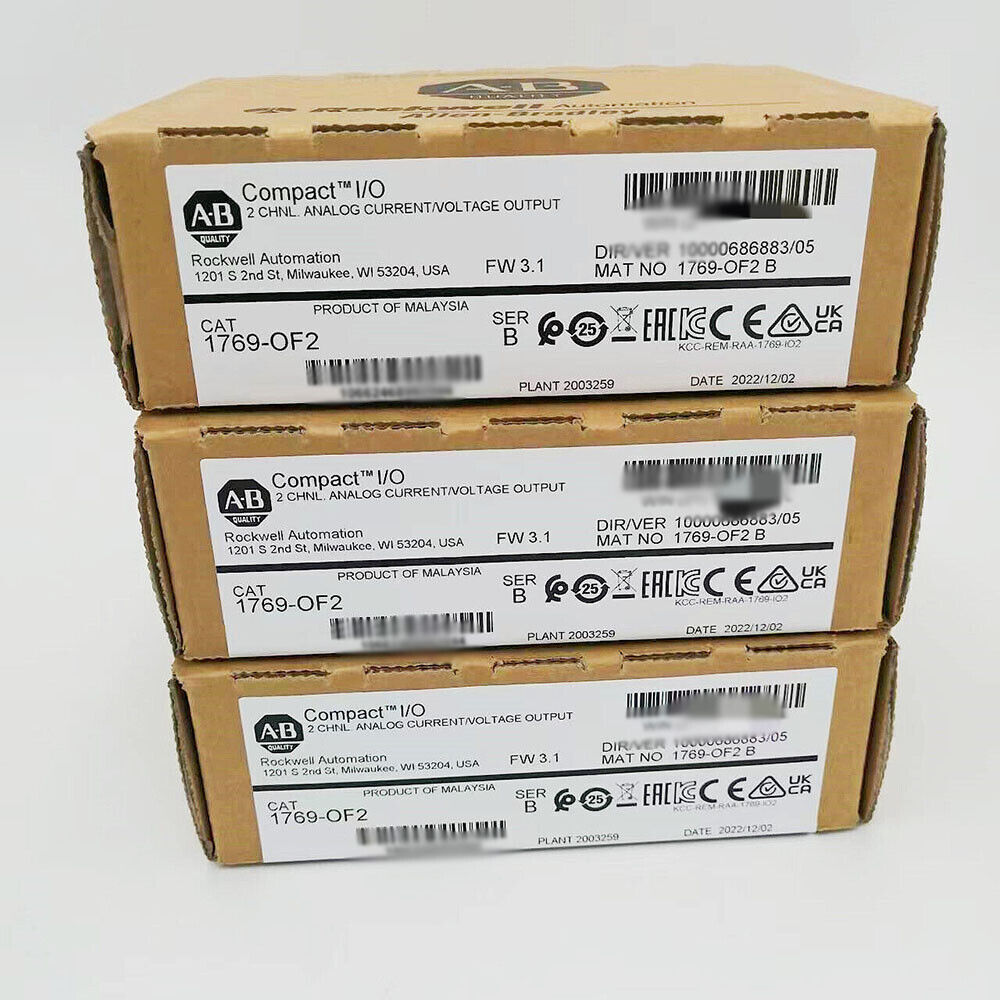 Factory Sealed Allen Bradley 1769-OF2 SER B Compact I/O Output Module