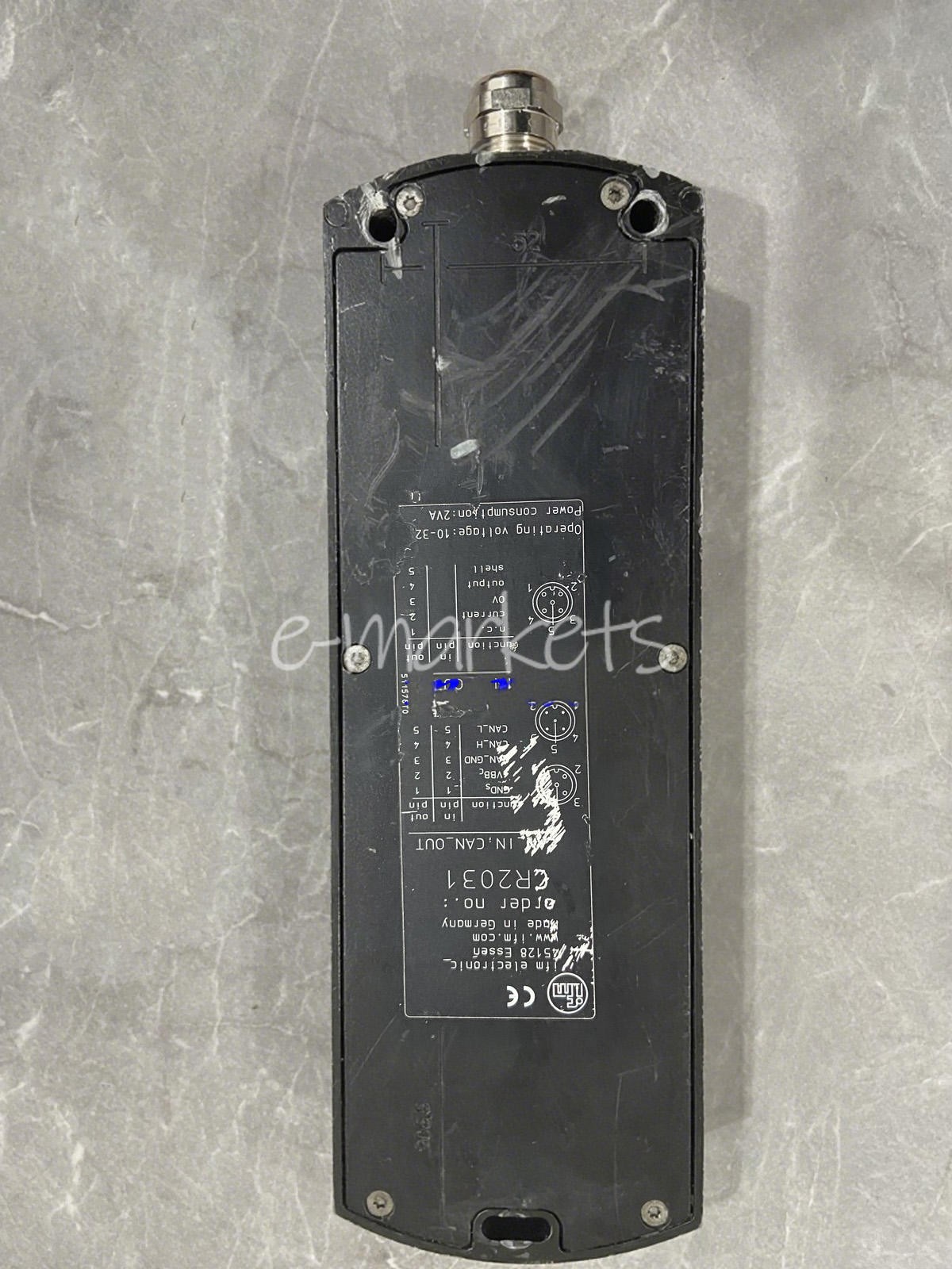 1PC Used IFM CR2031 R360/METAL-MODULE/O/8 Tested