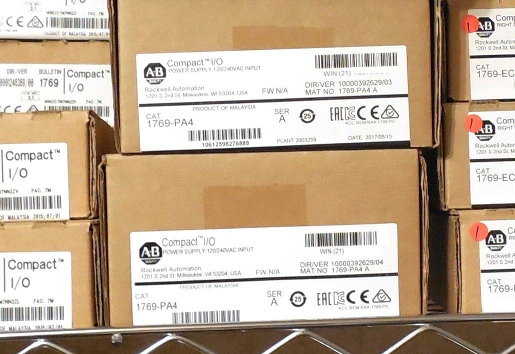 Allen Bradley 1769-PA4 /A CompactLogix Power Supply 120/240 VAC Factory Sealed