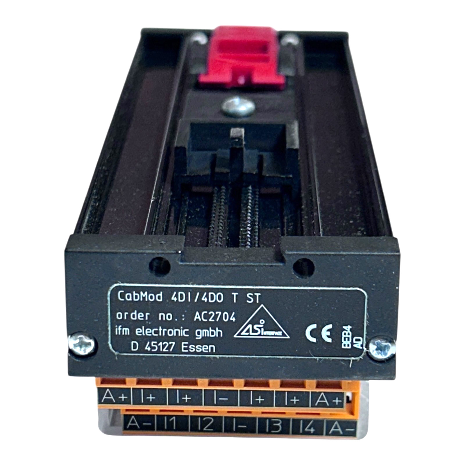 IFM AS-Interface Control Cabinet Module AC2704 CabinetModule 4DI 4DO T ST