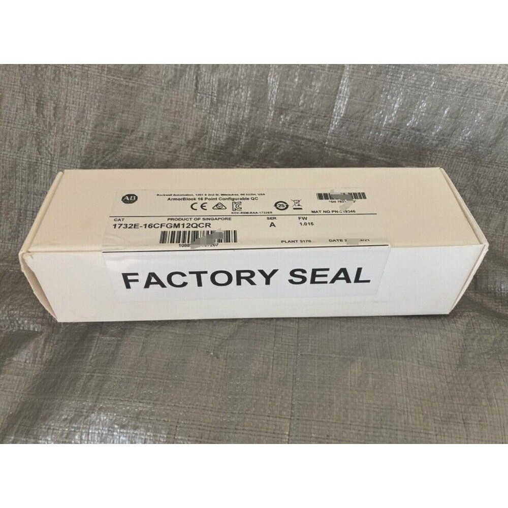 Allen Bradley 1732E-16CFGM12QCR /A ArmorBlock Module *NEW IN BOX* US Free Tax