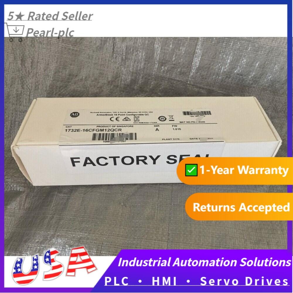 Allen Bradley 1732E-16CFGM12QCR /A ArmorBlock Module *NEW IN BOX* US Free Tax