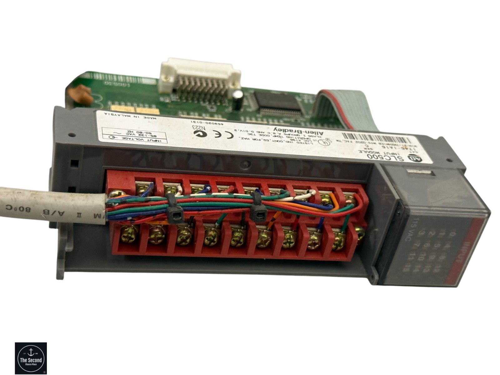 Allen-Bradley 1746-IA16 Series C SLC 500 Input Module + 1492-IFM20F-2 Interface
