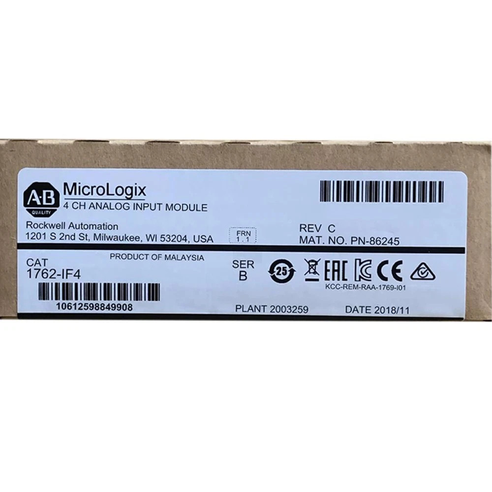 NEW Original Allen-Bradley 1762-IF4 1762IF4 AB PLC Module Controller