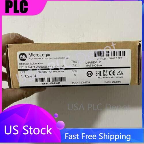 Allen-Bradley 1762-IT4 SER A MicroLogix Themocouple/mV Module New Factory Sealed