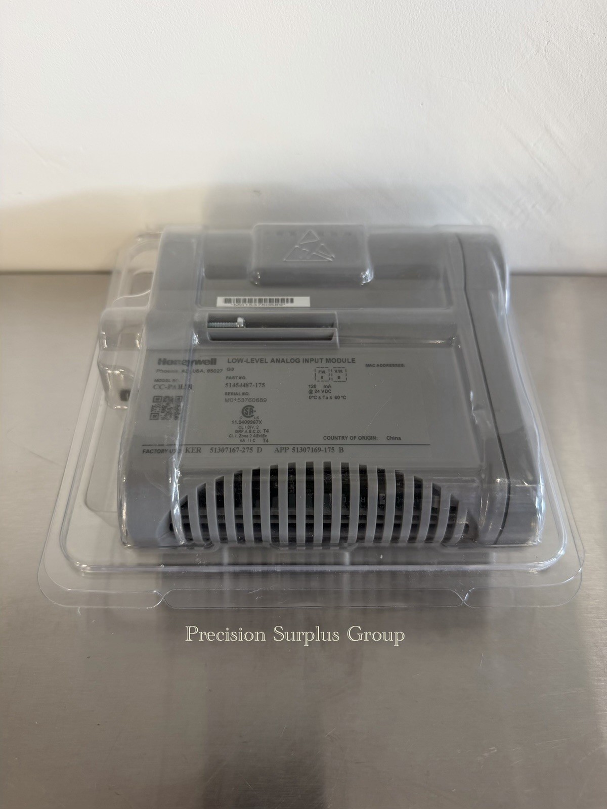 Honeywell CC-PAIL51 51454487-175 Low-Level Analog Input Module