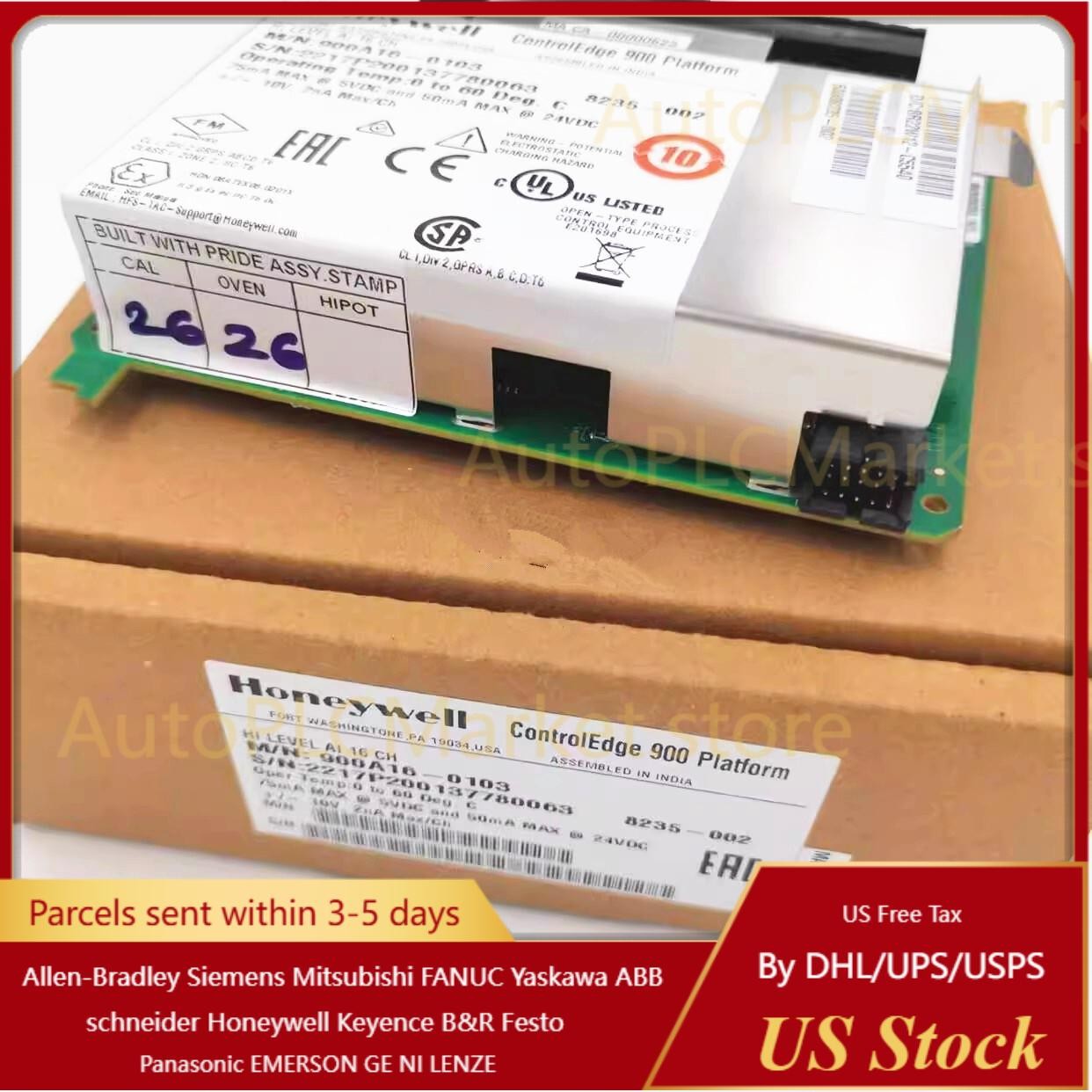 1pcs Honeywell ControlEdge HC900 Platform AI 16-channel M/N:900A16-0103 Module