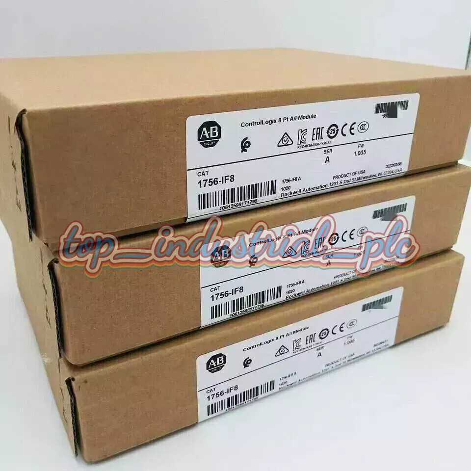 New Factory Sealed AB 1756-IF8 SER A Controllogix 8 Point A/I Module 1756-IF8