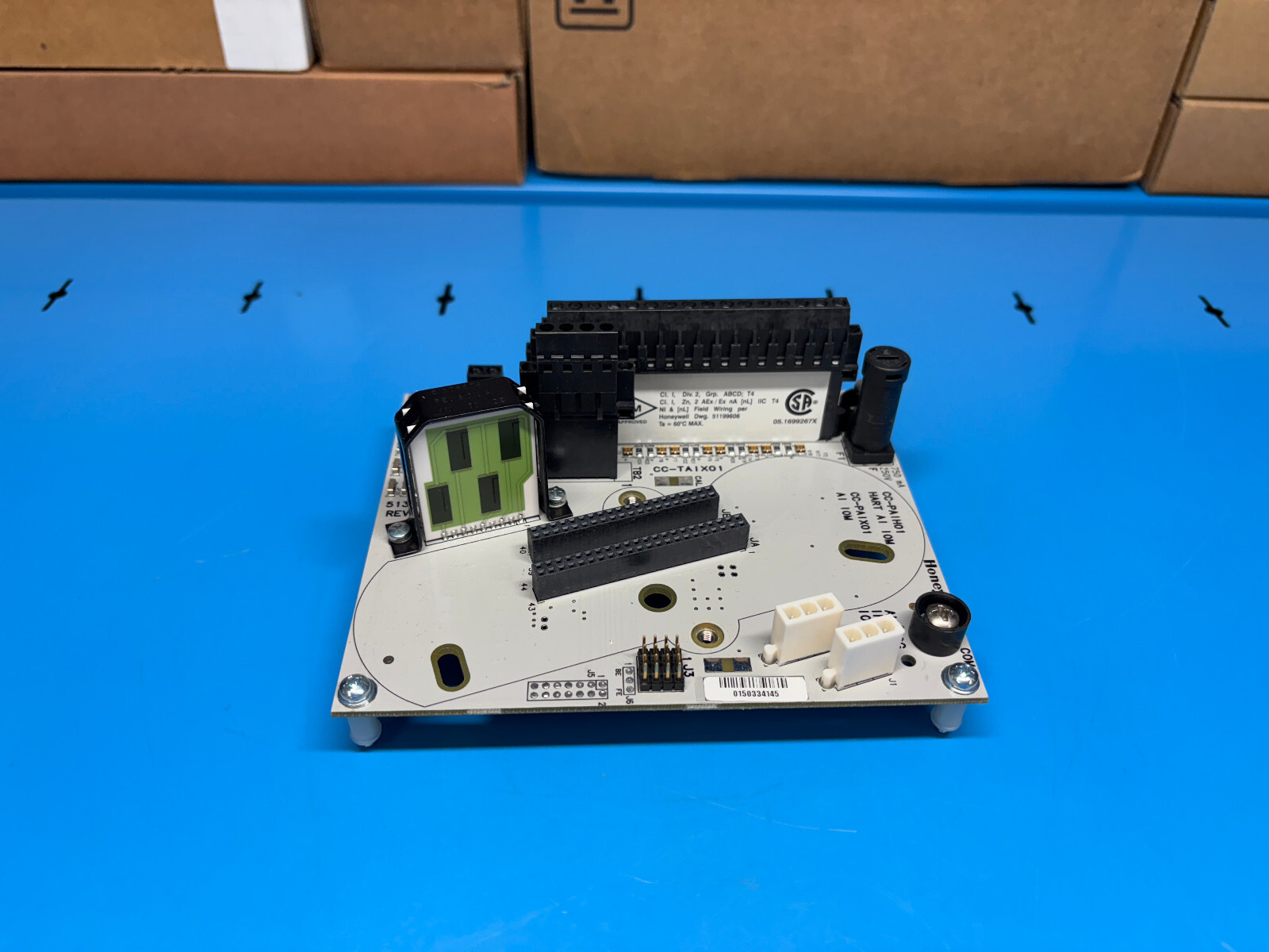 Honeywell CC-TAIX01 Analog Input Board for CC-PAIX01 Modules – NEW OPEN BOX