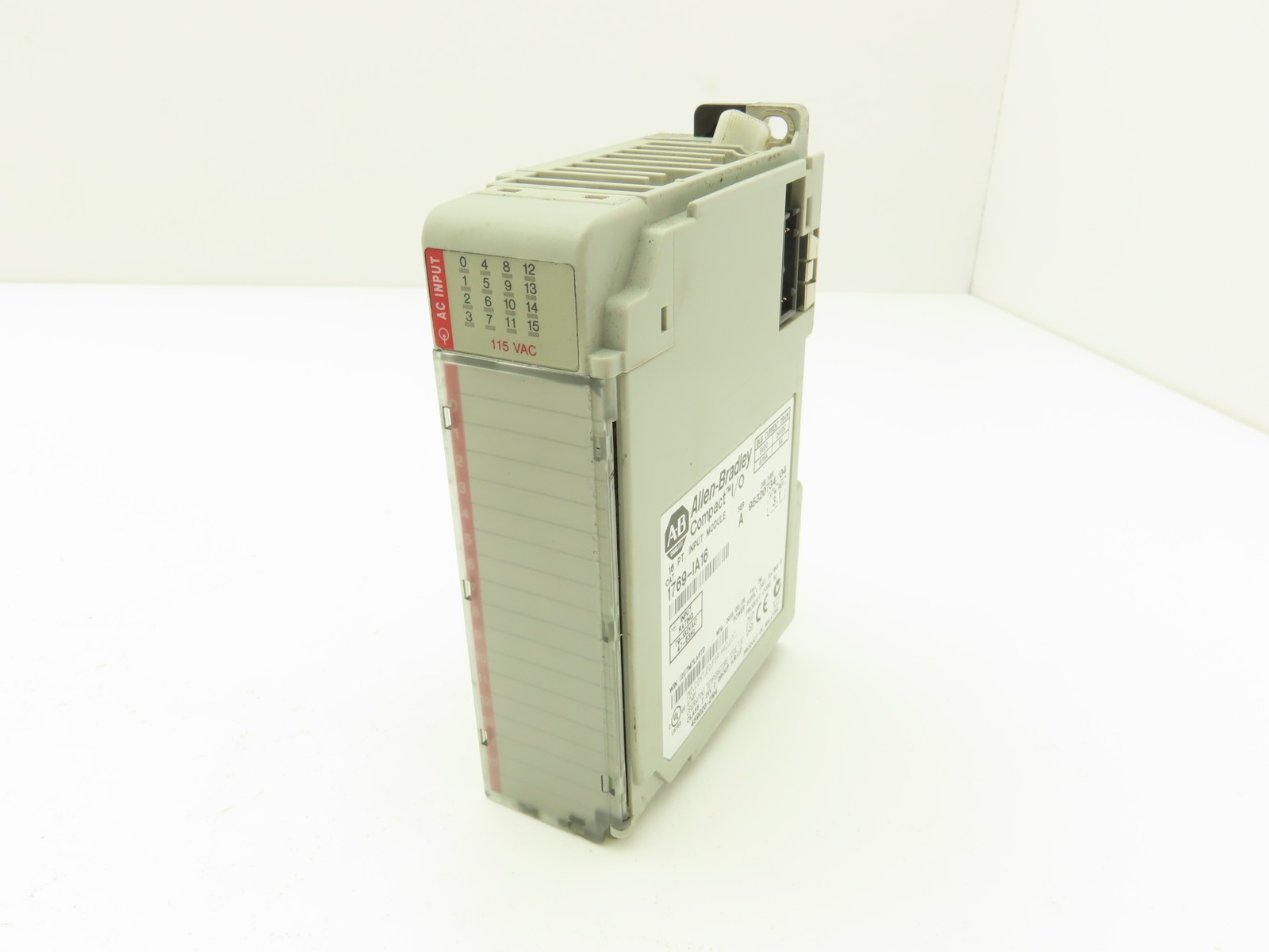 Allen Bradley 1769-IA16 Compact Logix I/O Input Module 16Pt 115VAC Ser A