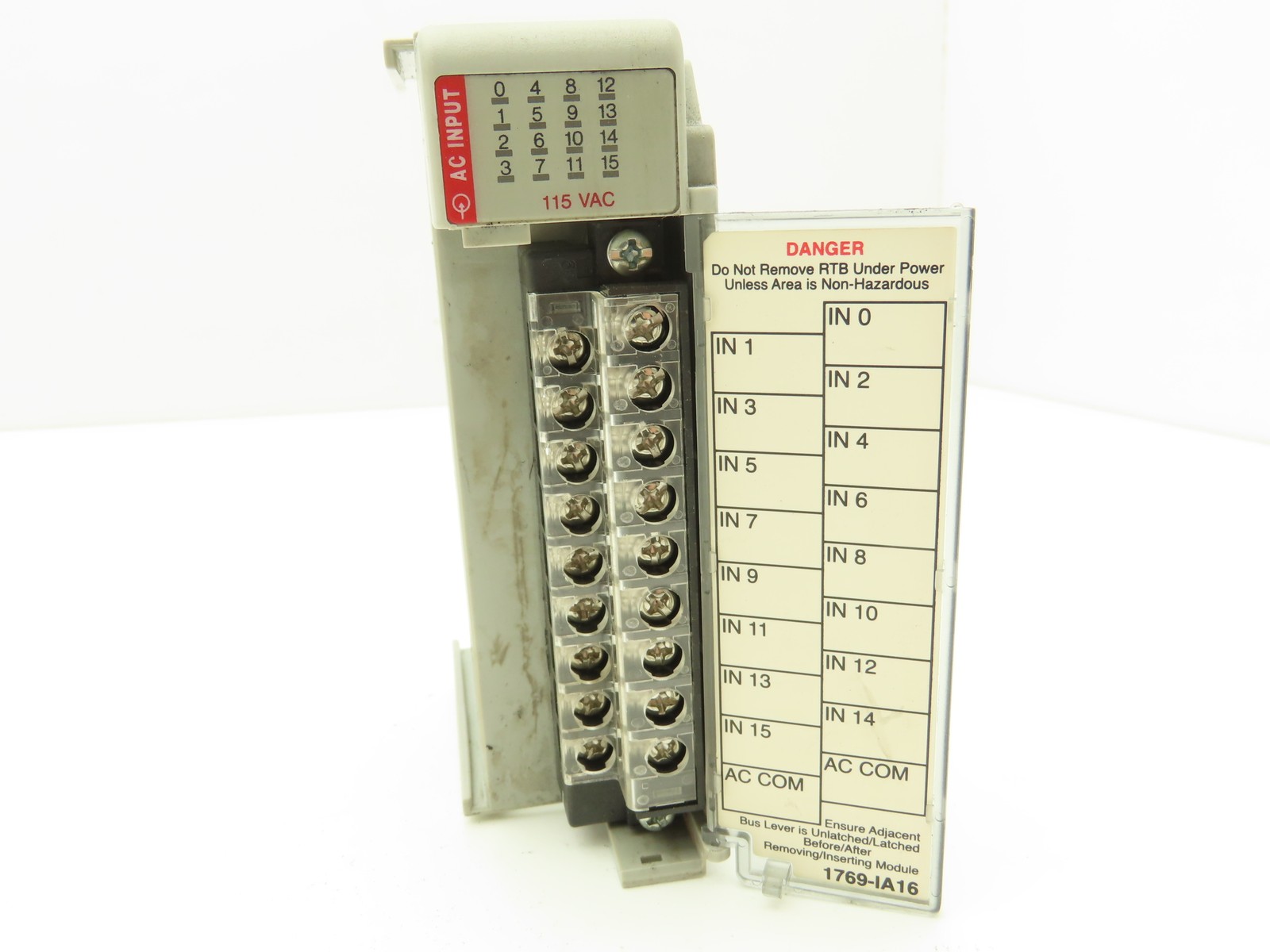 Allen Bradley 1769-IA16 Compact Logix I/O Input Module 16Pt Ser A FW 3.1