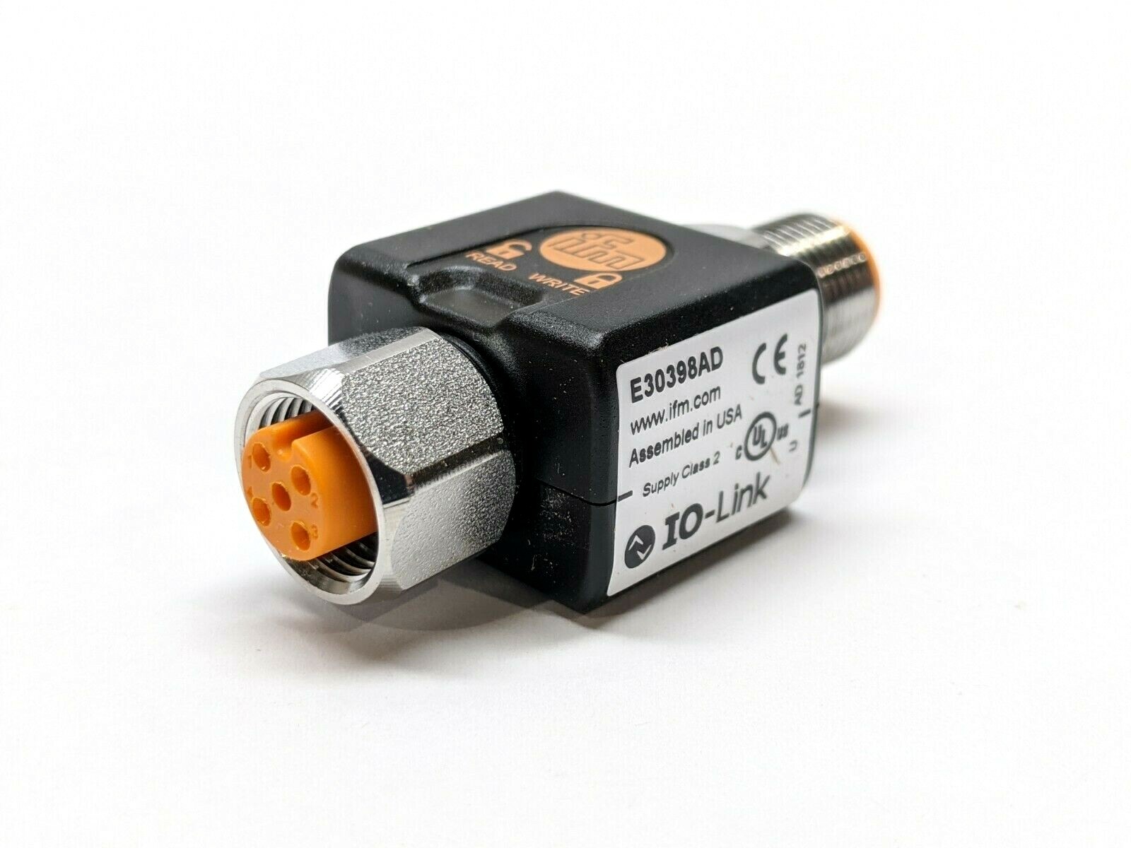 Ifm E30398 IO-Link Memory Plug 18… 32VDC M12 Connection