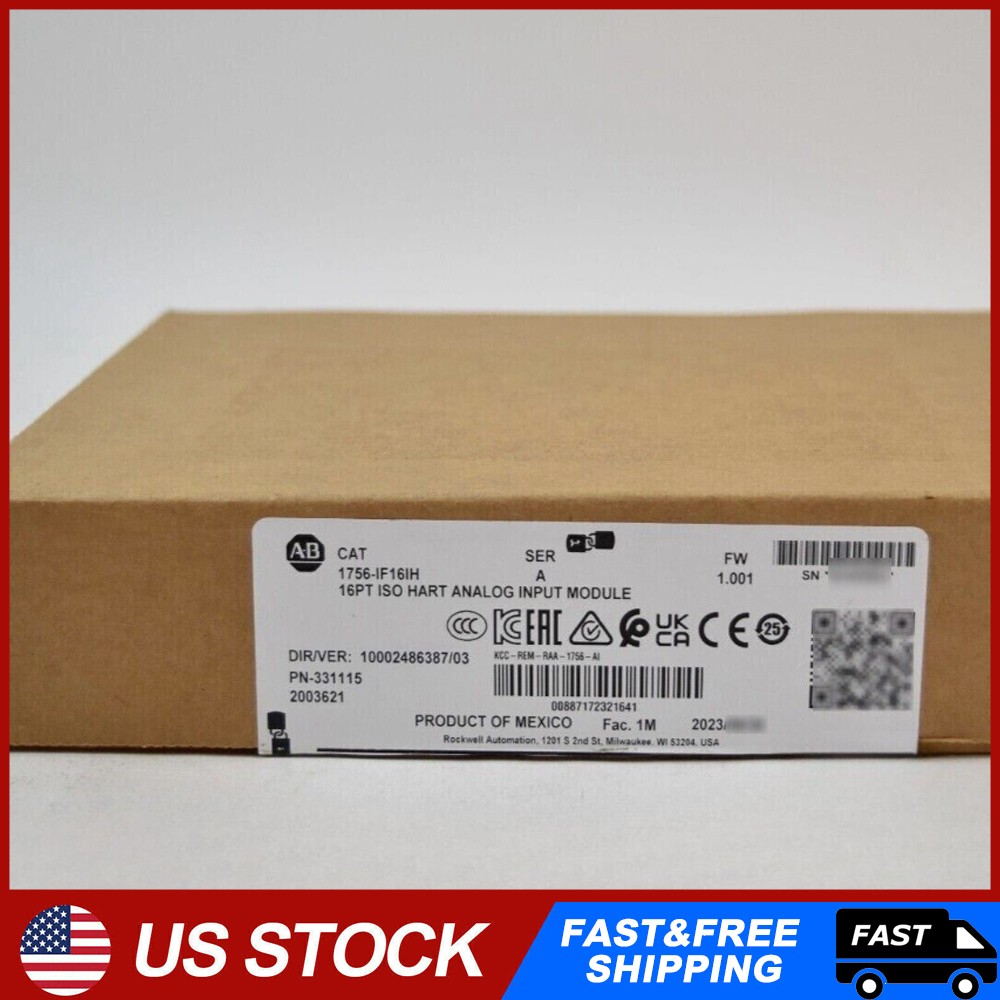 Unbrand 1756-IF16IH Series A 16PT ISO Hart Analog Module