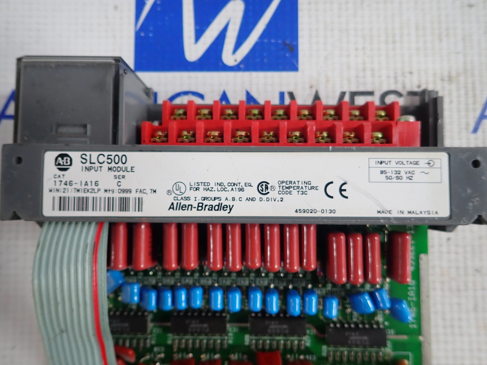 Allen Bradley SLC 500 Input Module 1746-IA16 ser C No door