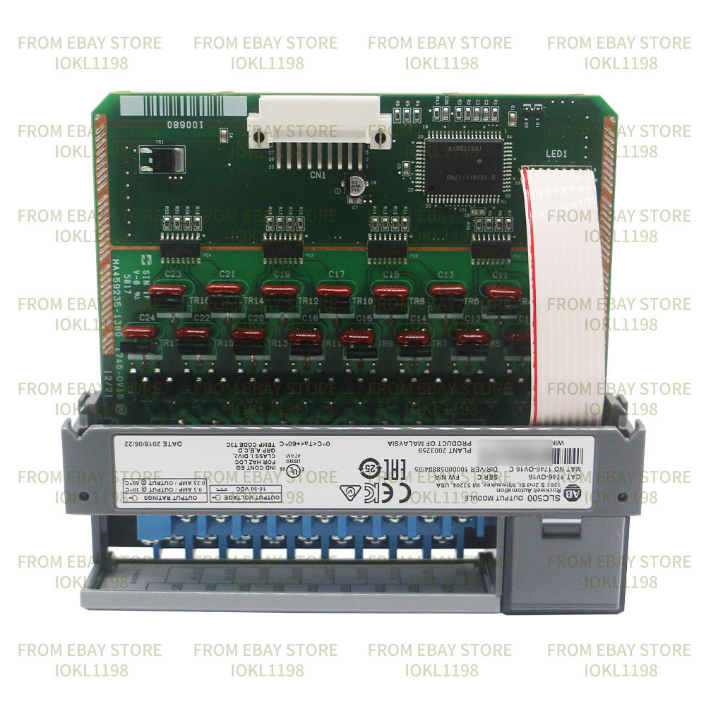 New AB 1746-OV16 — SLC 16 Point Digital Output Module Brand Allen-Bradley