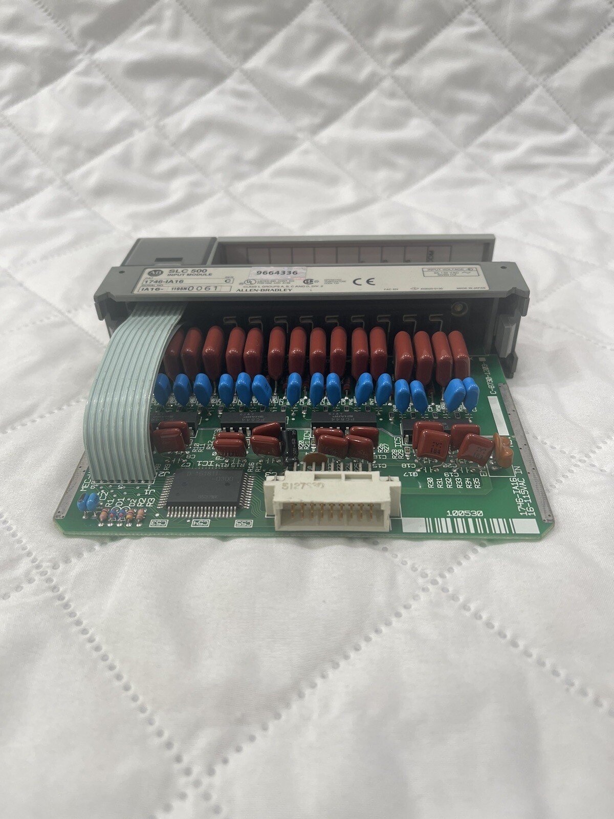 Used Tested Cleaned Sealed 1746-IA16 SLC 500 SerD PLC Output Module 1746IA16