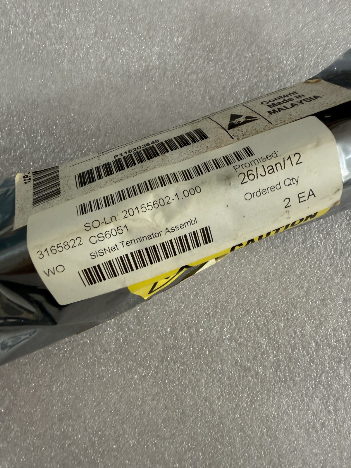 NEW Emerson Dual Extender Assembly 12P3373X012 FACTORY SEALED PACKAGE