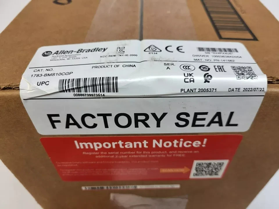 New Allen Bradley 1783-BMS10CGP Stratix 5700 10 Port Managed Ethernet Switch