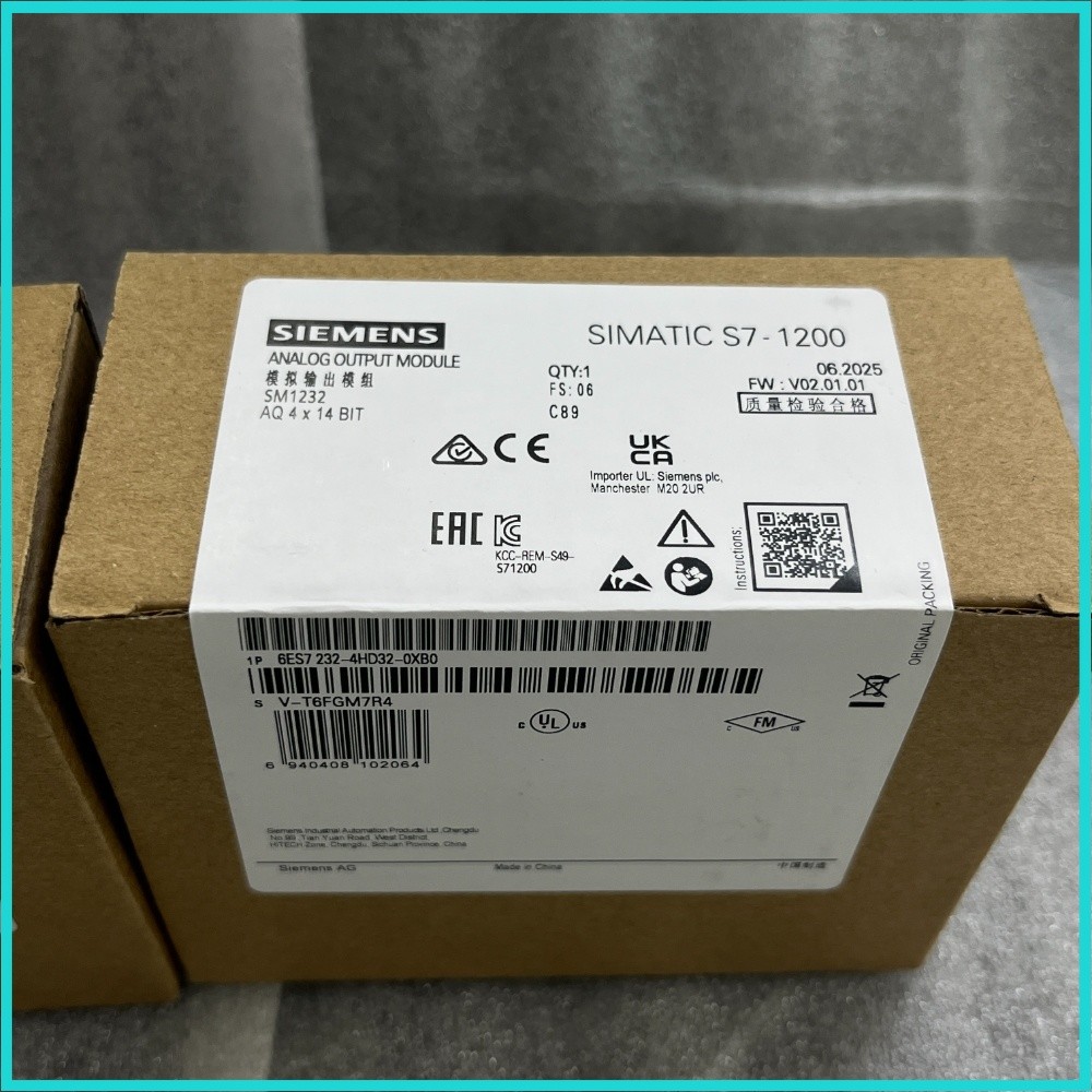 Brand new SIEMENS 6ES7 231-4HF32-0XB0 6ES7 232-4HD32-0XB0 ANALOG OUTPUT MODULE